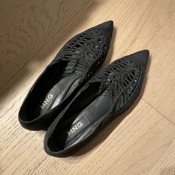 Mango Black flat sandals - Picture 1 of 5